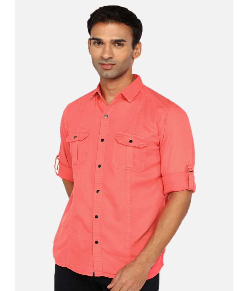     			Kuons Avenue - Pink 100% Cotton Regular Fit Men's Casual Shirt ( Pack of 1 )