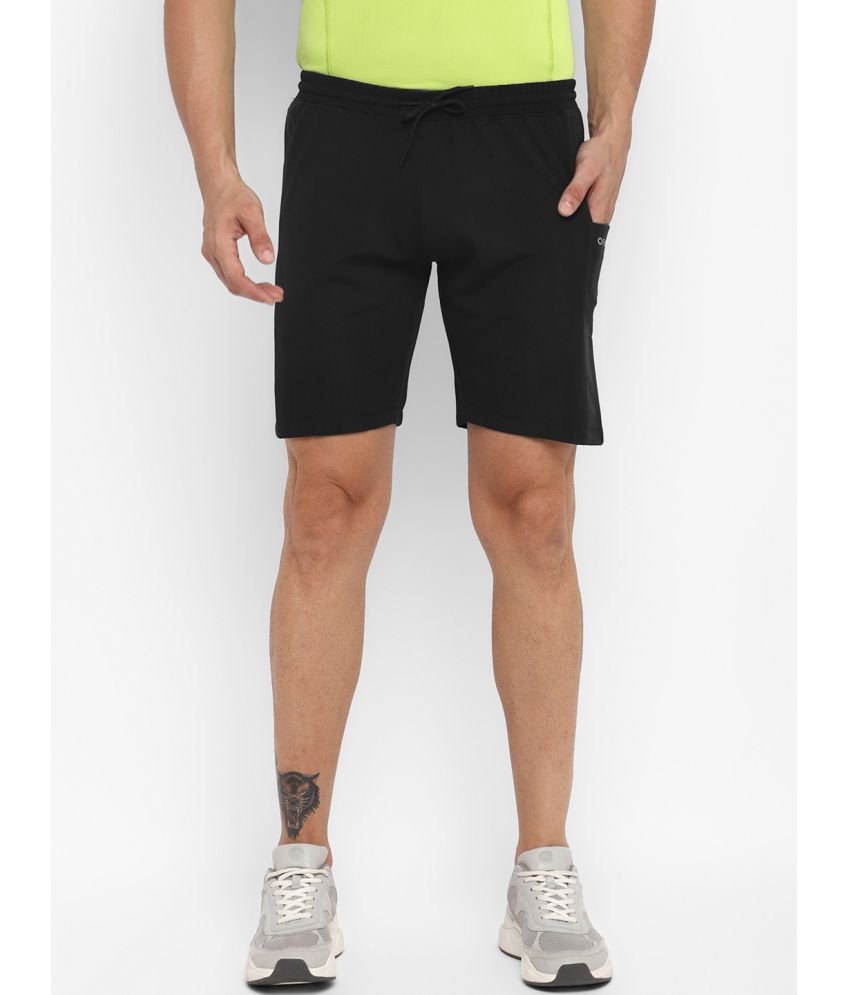     			OFF LIMITS - Black Polyester Men's Running Shorts ( Pack of 1 )