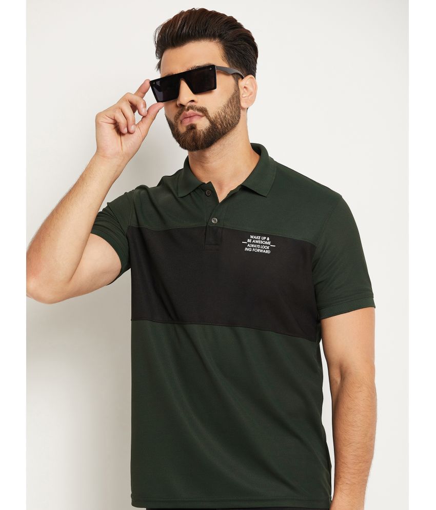     			OGEN - Green Cotton Blend Regular Fit Men's Polo T Shirt ( Pack of 1 )