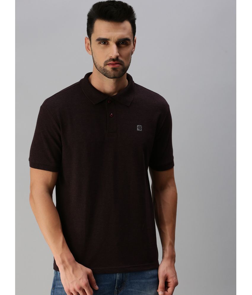     			ONN - Purple Cotton Regular Fit Men's Polo T Shirt ( Pack of 1 )