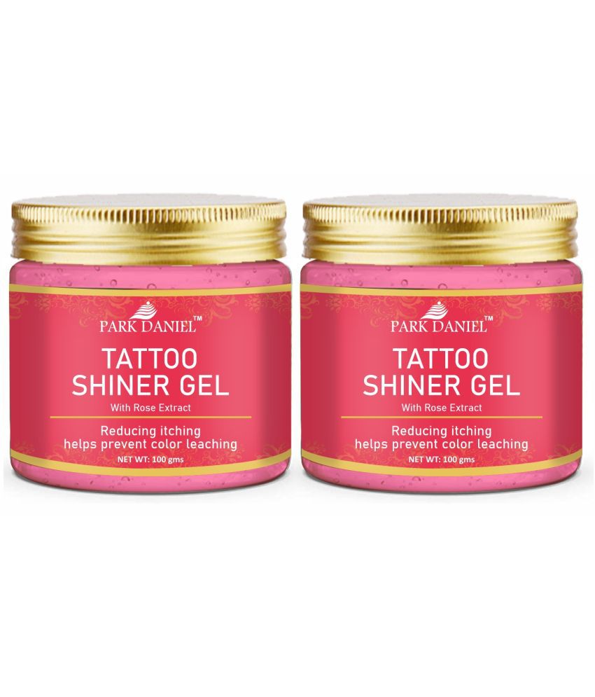     			Park Daniel Tattoo Shiner Gel With Rose Extract Permanent Body Tattoo Pack of 2
