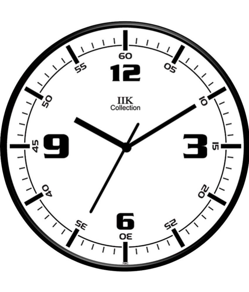     			IIK COLLECTION - Circular Analog Wall Clock