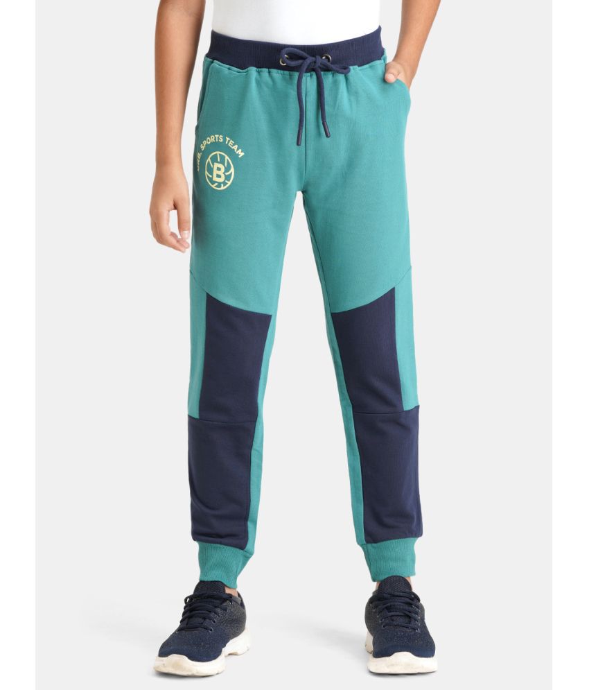     			Urbano Juniors - Green Cotton Blend Boys Trackpant ( Pack of 1 )
