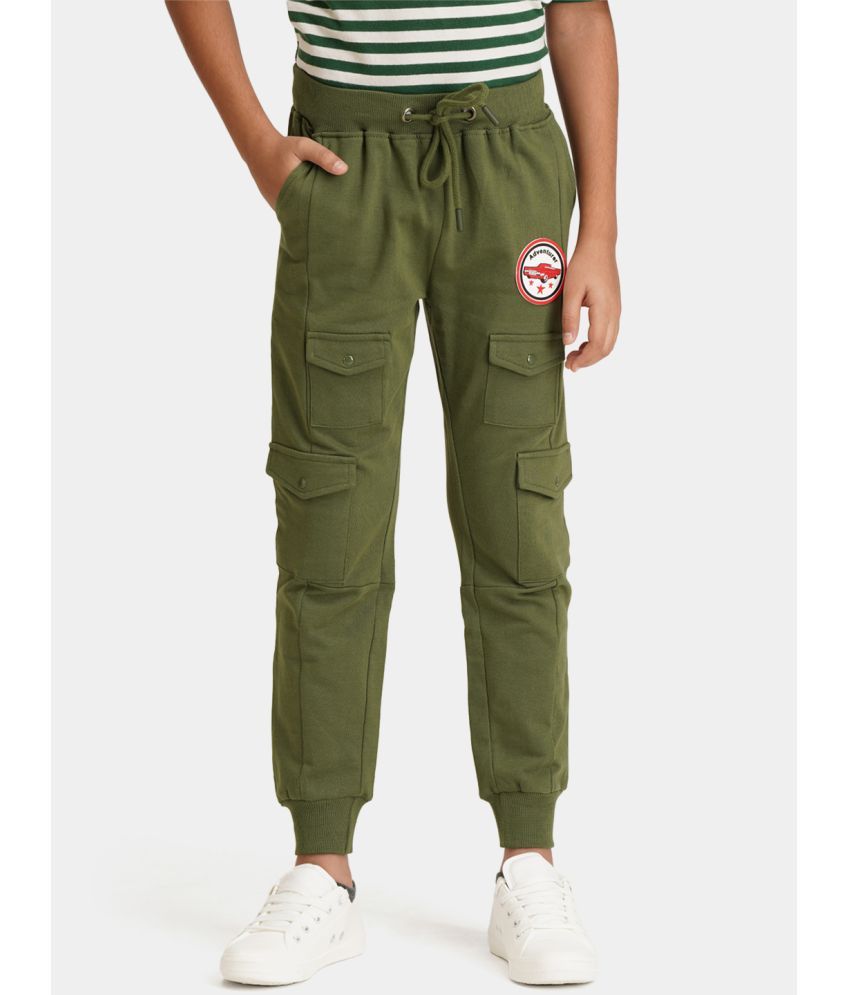     			Urbano Juniors - Green Cotton Blend Boys Trackpant ( Pack of 1 )