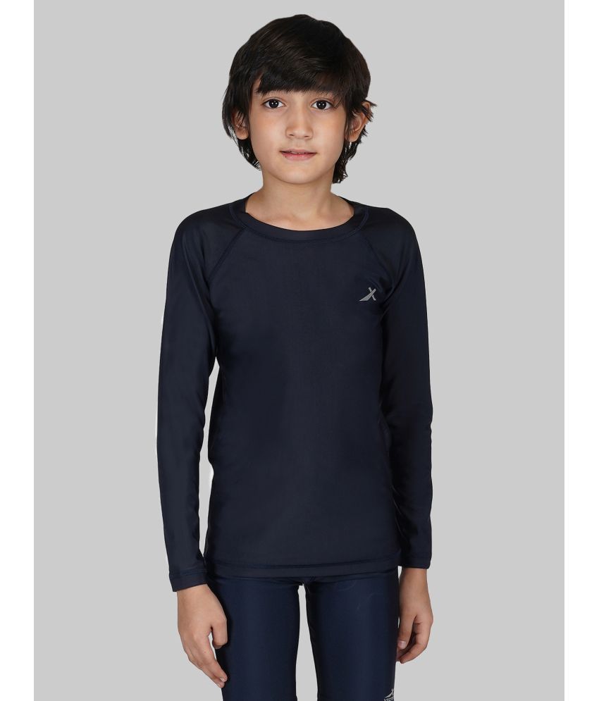     			Vector X Pack of 1 Boys Polyester T-Shirt ( Navy )