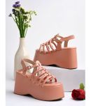 Shoetopia - Pink Women's Sandal Heels