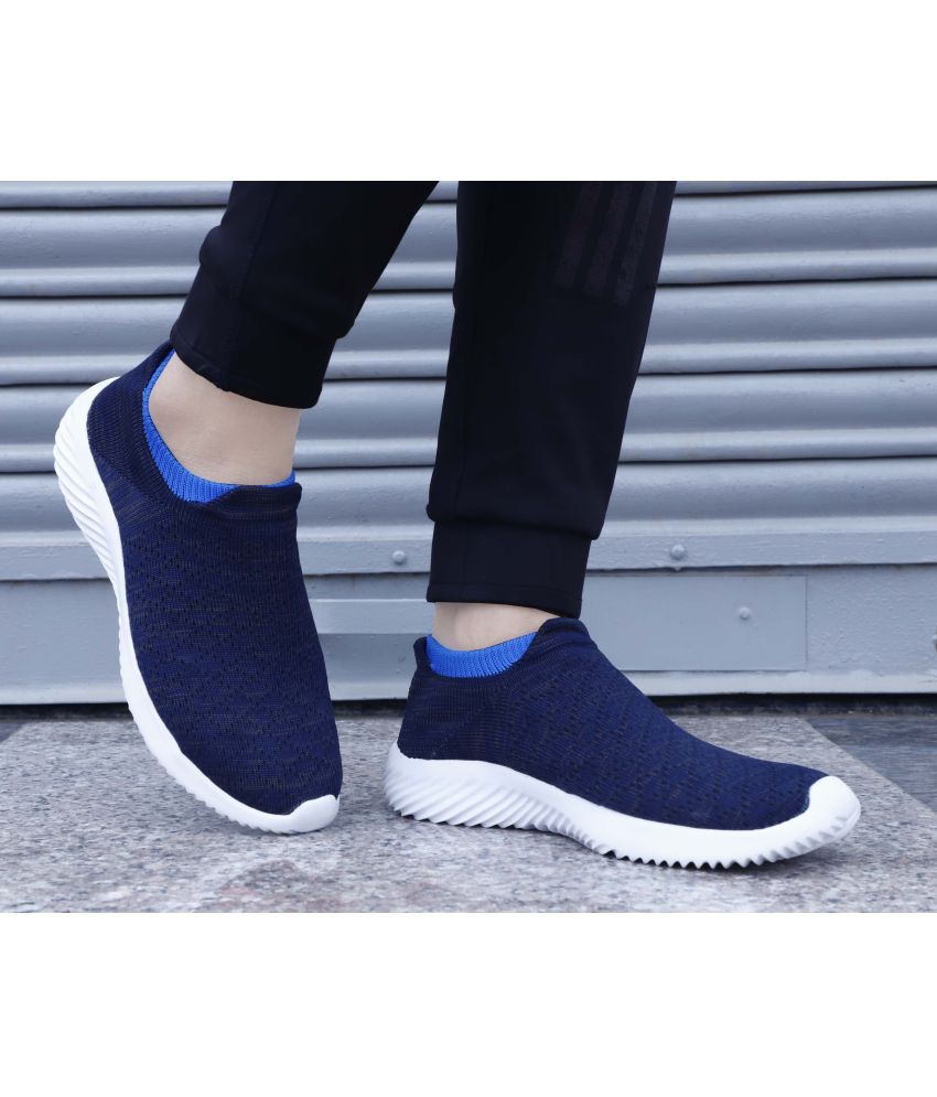     			Aadi Casual Shoes for Men's Blue Men's Slip-on Shoes