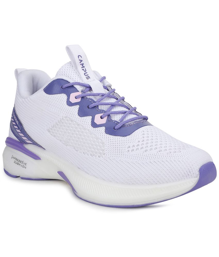     			Campus - White Women's Running Shoes