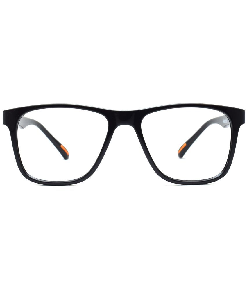     			Peter Jones - Black Square Eyeglass Frame ( Pack of 1 )