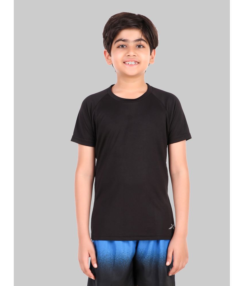     			Vector X - Black Polyester Boy's T-Shirt ( Pack of 1 )