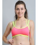 N-Gal Lycra Lightly Padded Women's Everyday Bra ( Pink )