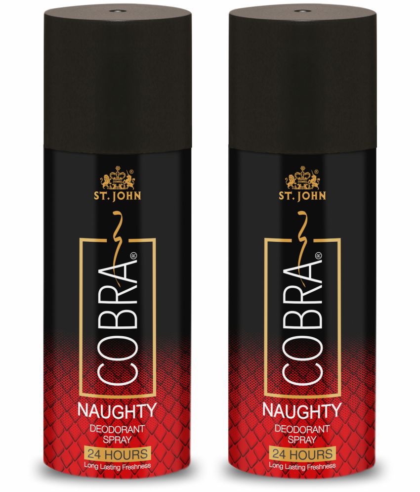     			St. John - Long-Lasting Deodorant Naughty 150ml Deodorant Spray for Unisex 150 ml ( Pack of 2 )