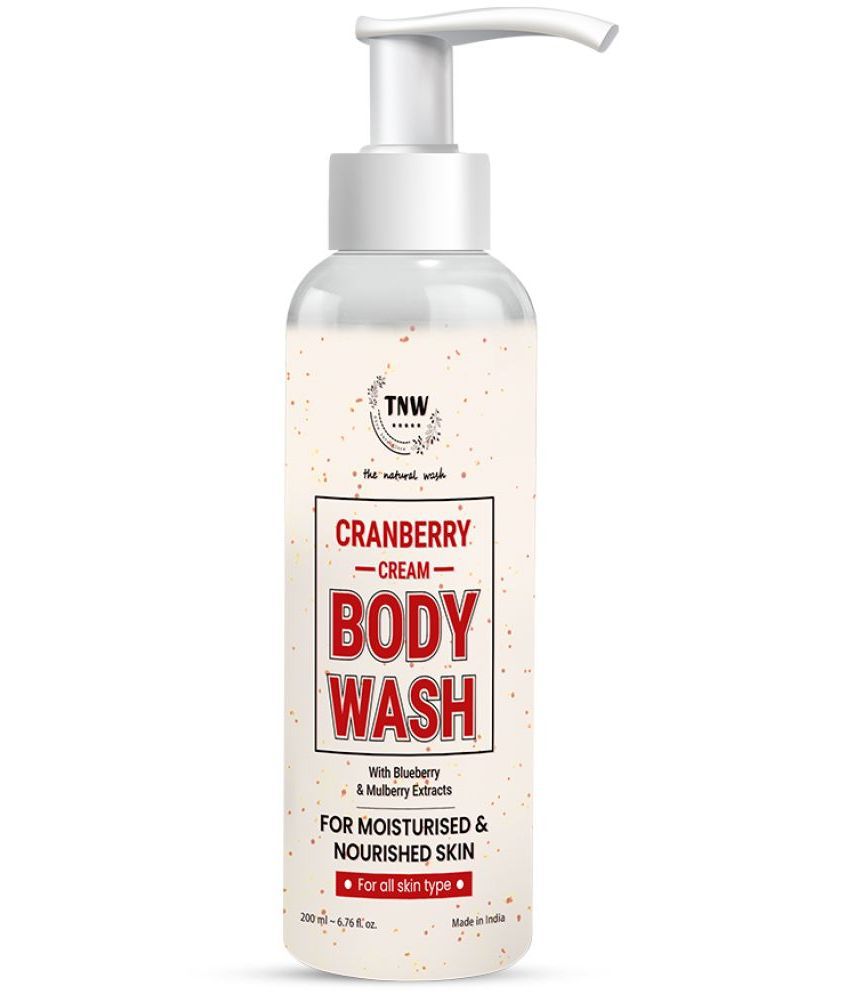     			TNW- The Natural Wash Cranberry Cream Body Wash, Moisturizes & nourishes skin, 200ml