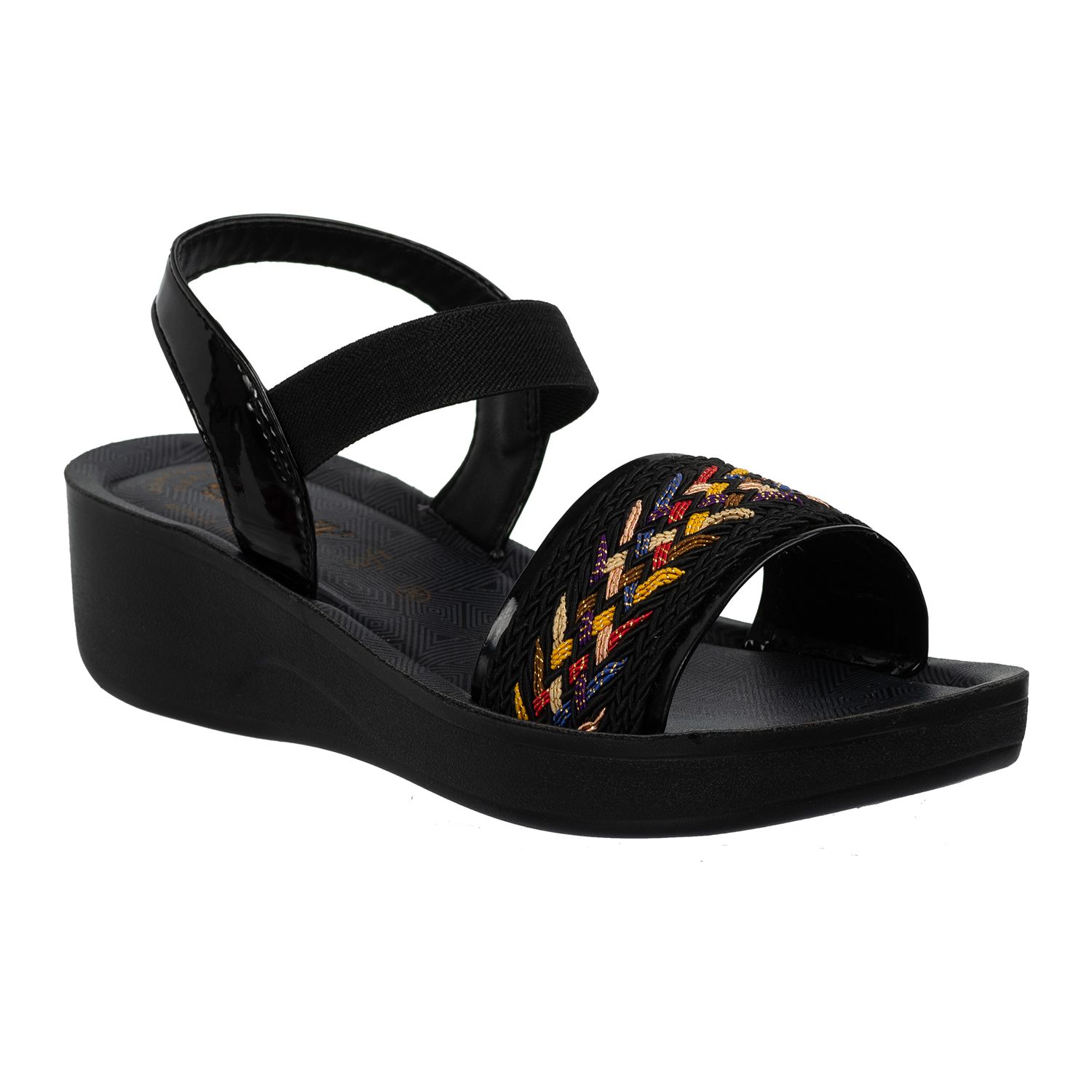     			Aerowalk Black Women's Sandal Heels