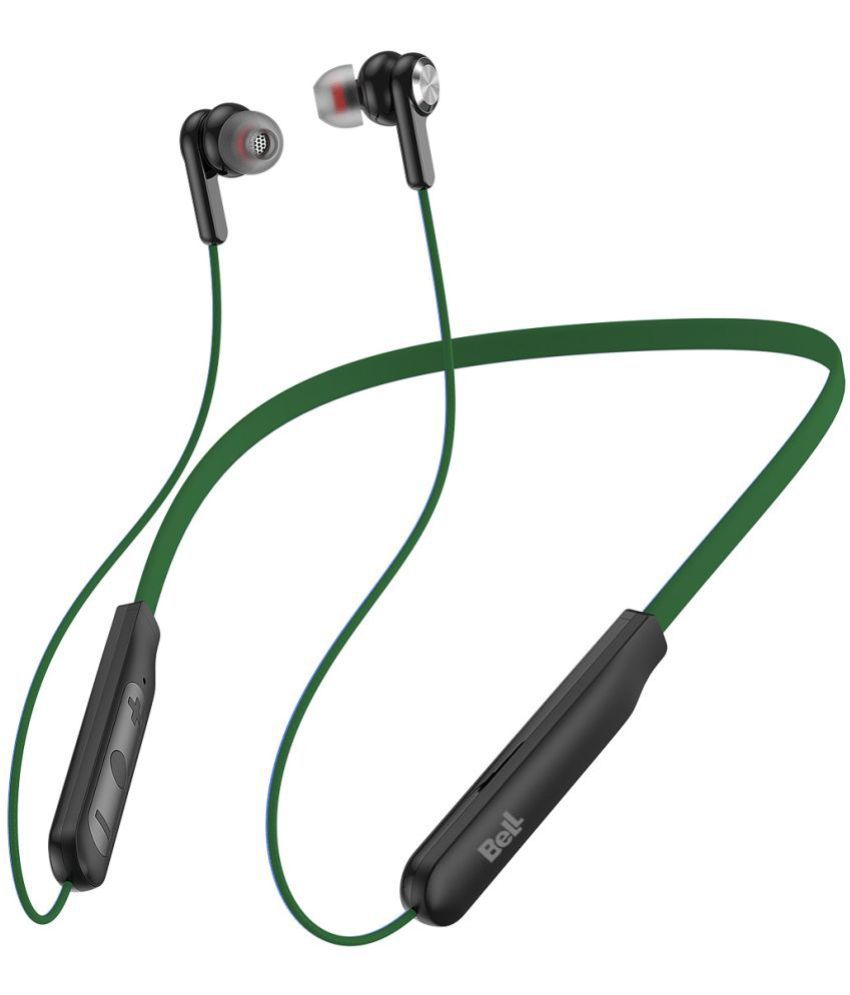     			Bell  BLBHS 125  Bluetooth Bluetooth Earphone In Ear Powerfull Bass Green