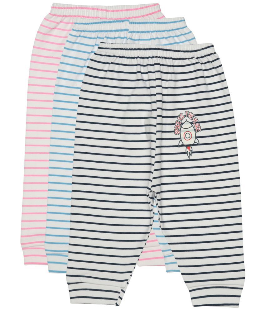     			Bodycare Baby Striped Pajami Pack Of 3 - Assorted