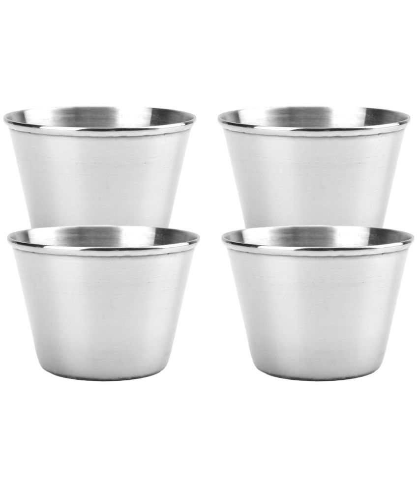     			HomePro - Sauce Cup Stainless Steel Chip&Dip Bowl 75 mL ( Set of 4 )