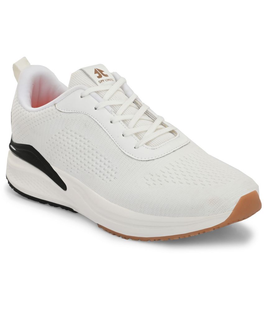     			OFF LIMITS - KAIRO White Men's Sports Running Shoes
