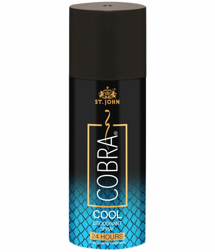     			St. John - Cobra Long-Lasting Deodorant Cool 150ml Deodorant Spray for Men 150 ml ( Pack of 1 )