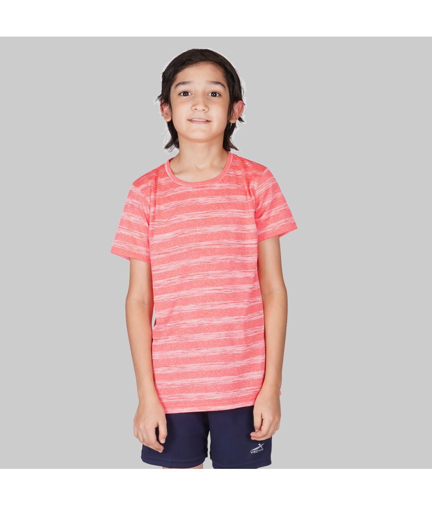     			Vector X - Coral Polyester Boy's T-Shirt ( Pack of 1 )