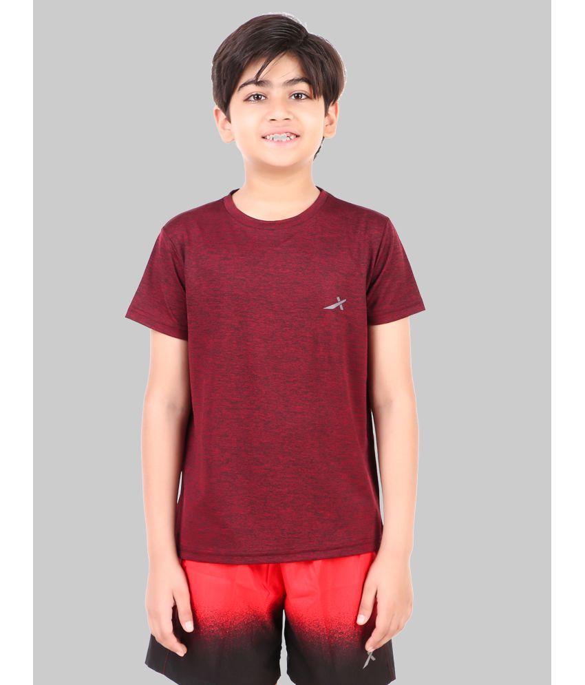     			Vector X - Maroon Polyester Boy's T-Shirt ( Pack of 1 )