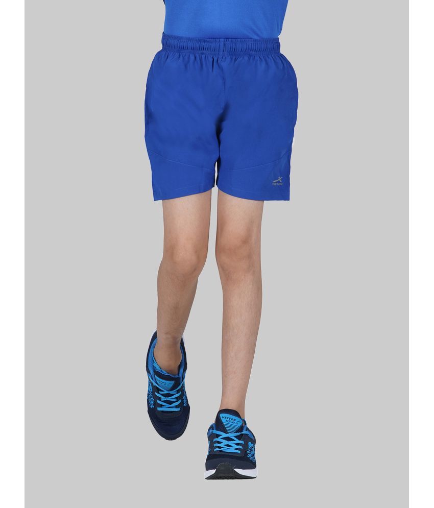     			Vector X Pack of 1 Polyester Shorts For Boys ( Royal Blue )