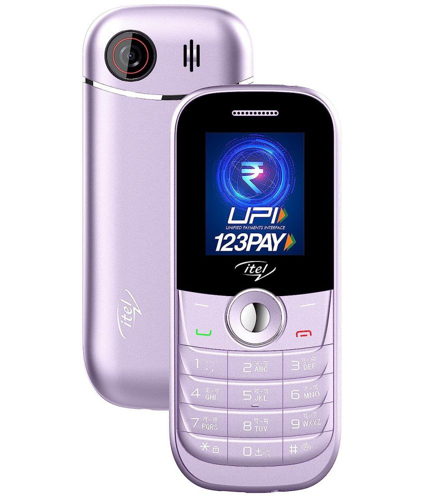     			itel SG-200 Dual SIM Feature Phone Gradiation Purple
