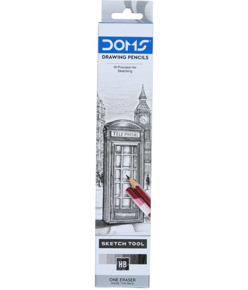     			DOMS Drawing & Sketching HB Pencil (Pack of 40)