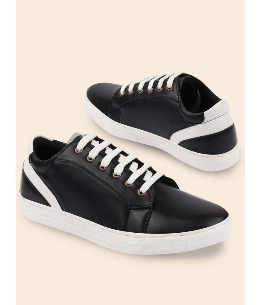     			Fausto - Black Men's Sneakers