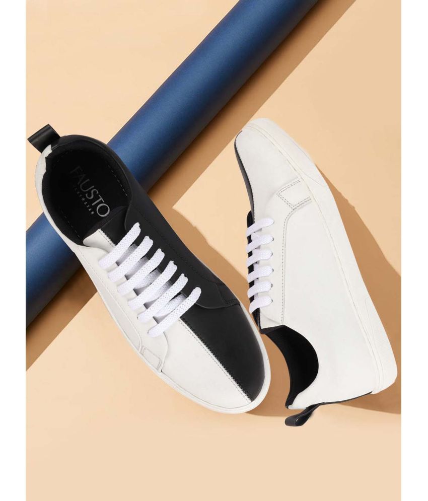     			Fausto - Black Men's Sneakers