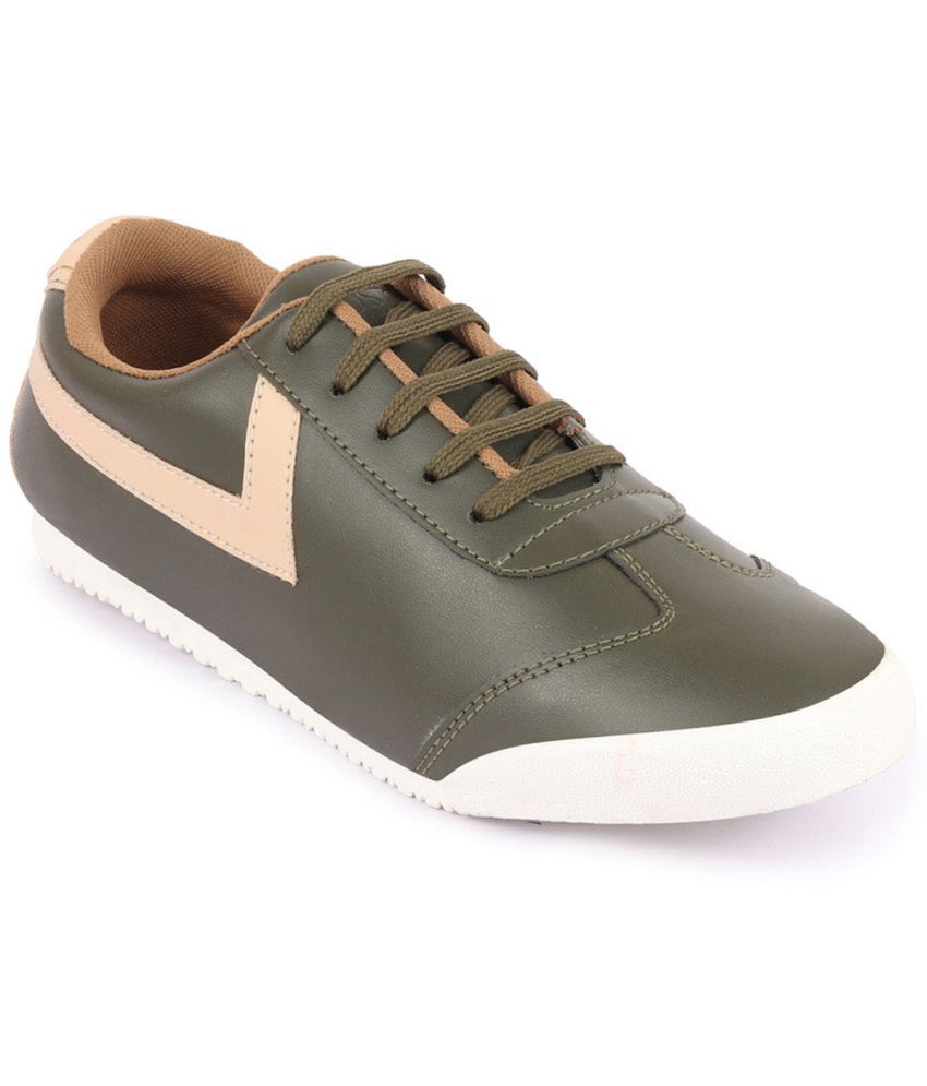     			Fausto - Olive Men's Sneakers