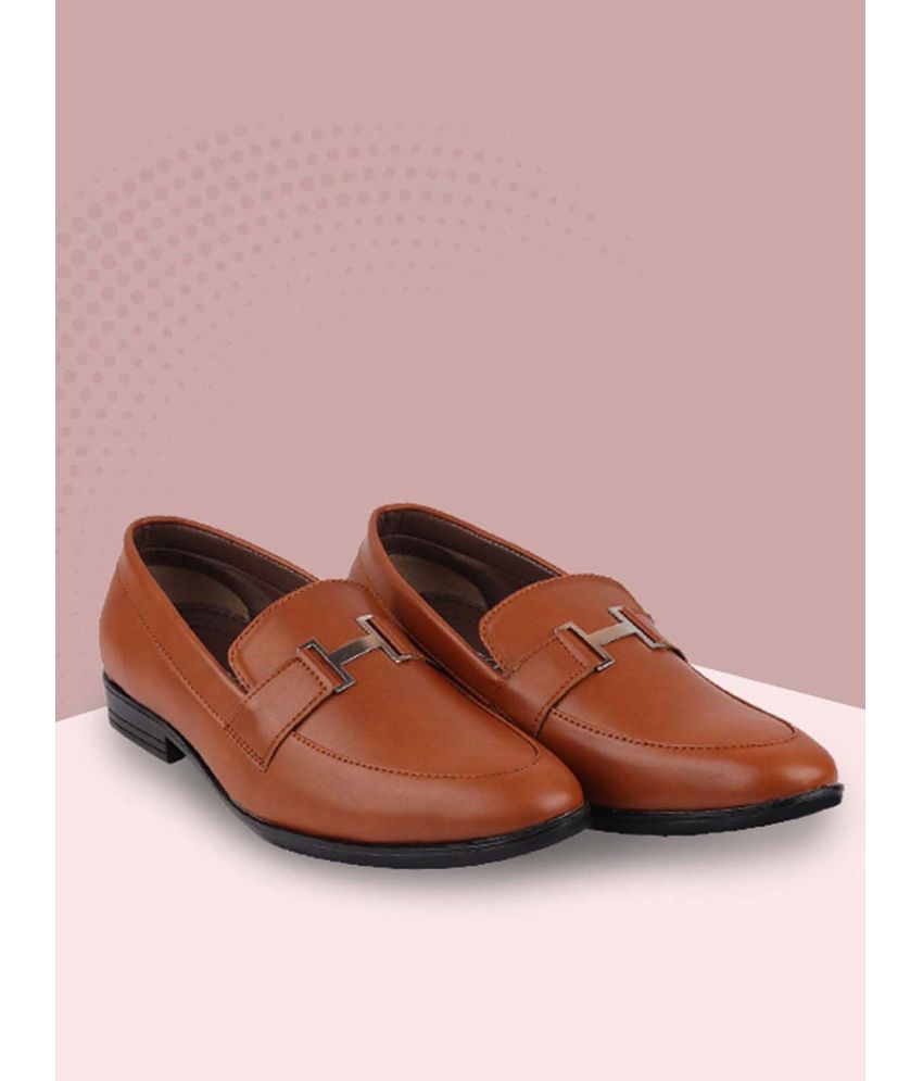     			Fausto - Tan Men's Slip-on Shoes