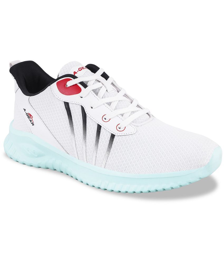     			Campus - AGR-008 White Men's Sports Running Shoes