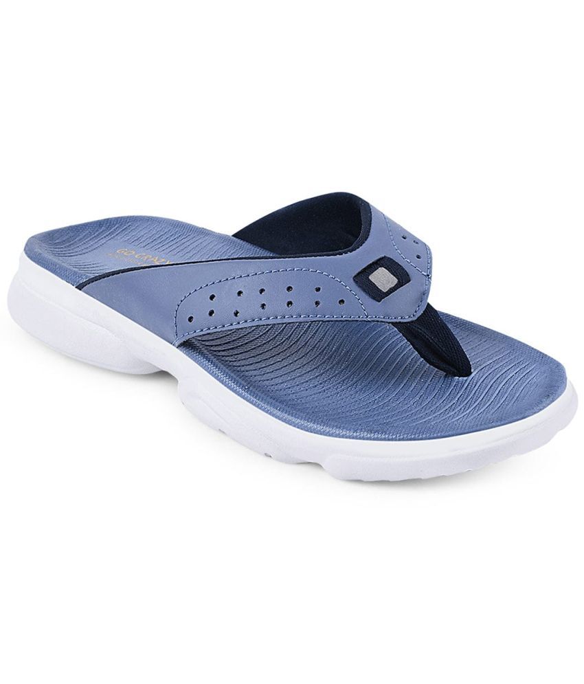     			Campus - Navy Blue Women's Thong Flip Flop