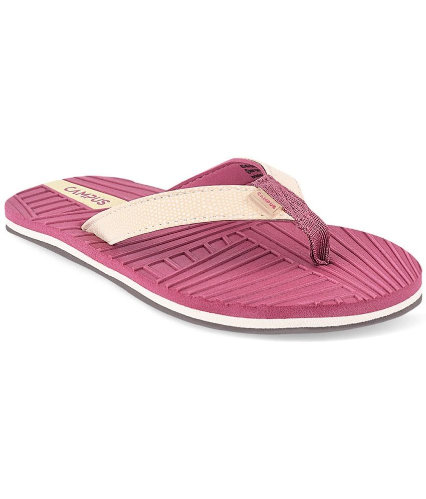     			Campus - Pink Women's Thong Flip Flop