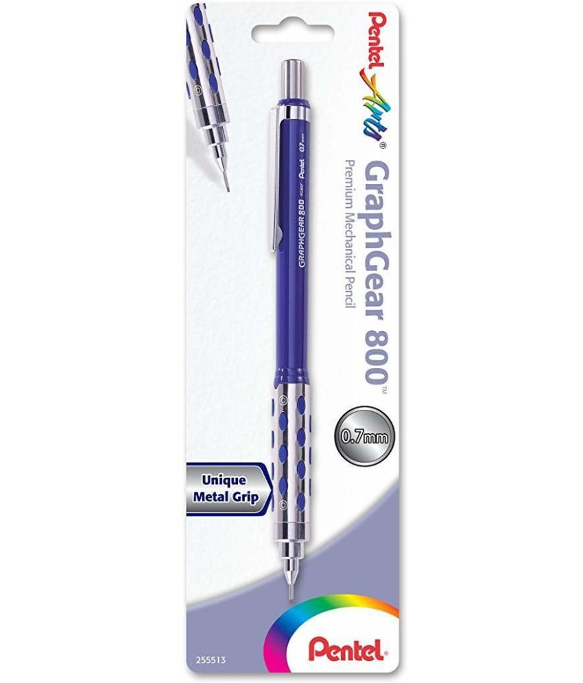     			Pentel Arts Mechanical Drafting Pencil Pencil (Purple, Silver)