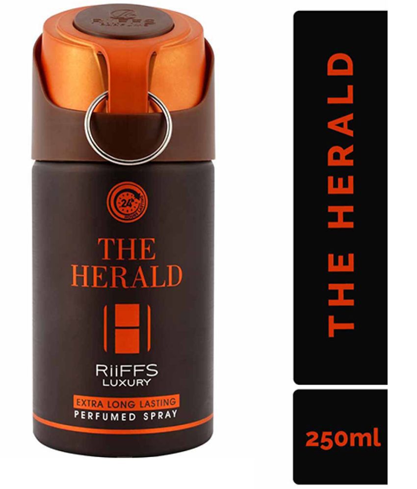     			RIIFFS - HERALD Deo  Perfumed Body Spray 250ml Deodorant Spray for Men 250 ml ( Pack of 1 )