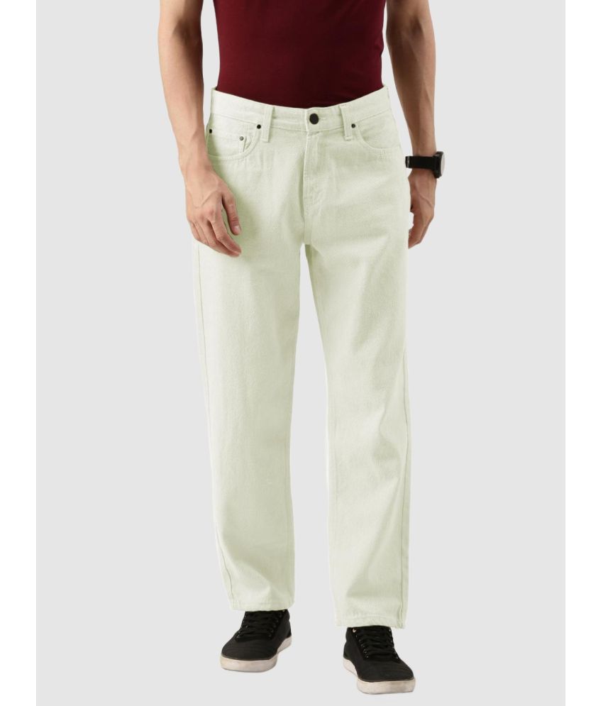     			Bene Kleed - White Cotton Slim Fit Men's Jeans ( Pack of 1 )