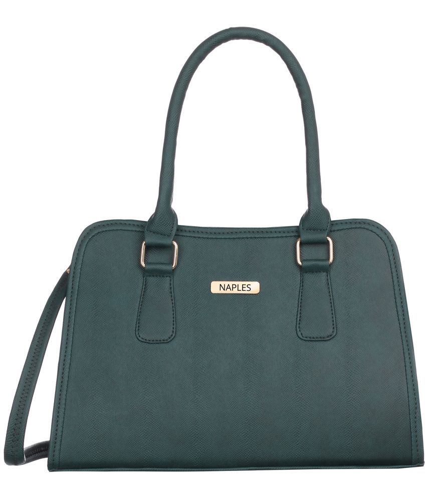     			Naples - Green PU Shoulder Bag