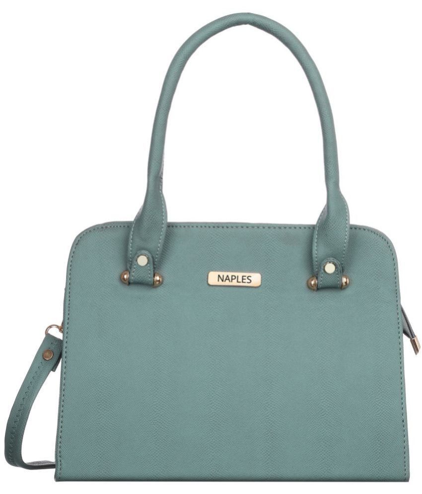     			Naples - Grey Melange PU Shoulder Bag