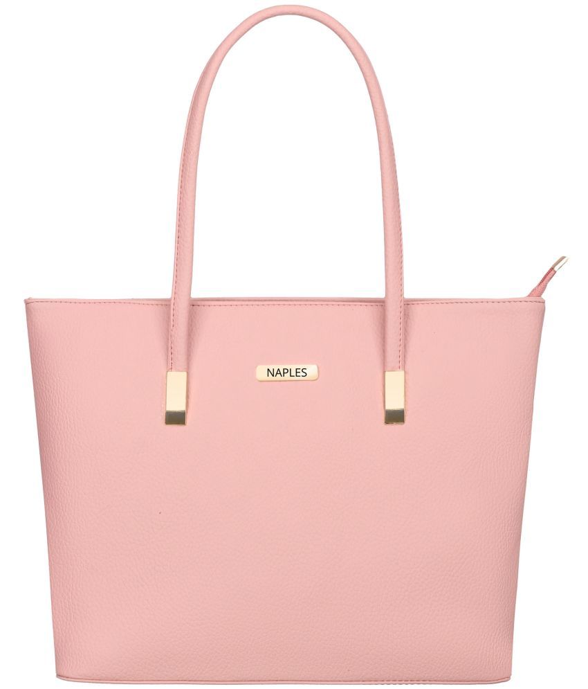     			Naples - Rose Gold PU Tote Bag