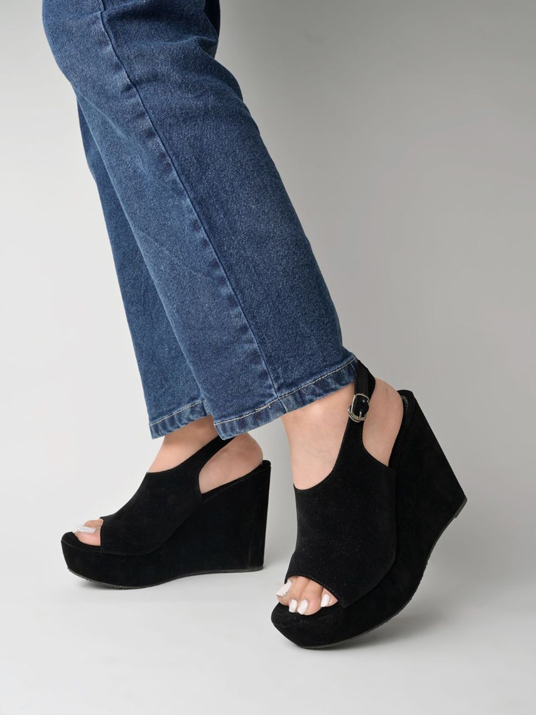     			Shoetopia - Black Women's Sandal Heels