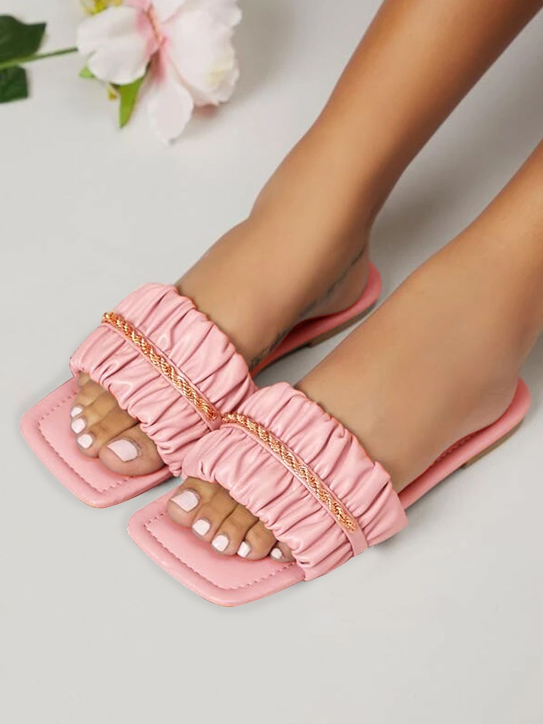     			Shoetopia - Pink Women's Flats
