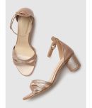 MARC LOIRE - Rose Gold Women's Sandal Heels