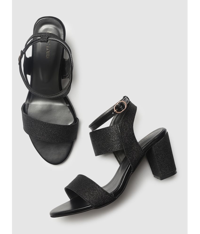     			MARC LOIRE - Black Women's Sandal Heels