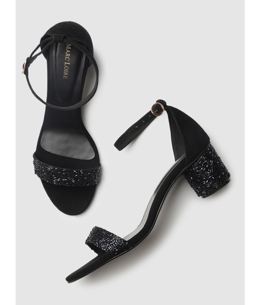     			MARC LOIRE - Black Women's Sandal Heels