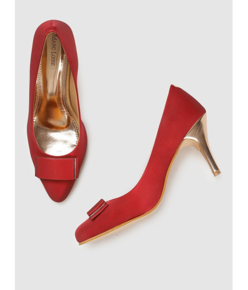     			MARC LOIRE - Red Women's Pumps Heels