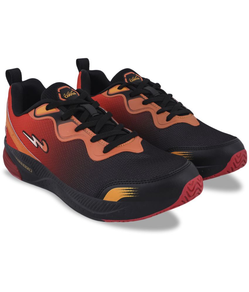     			Campus - FANSHOE-2 Black Men's Sports Running Shoes