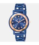 AQUA BLISS - Blue Stainless Steel Analog Womens Watch