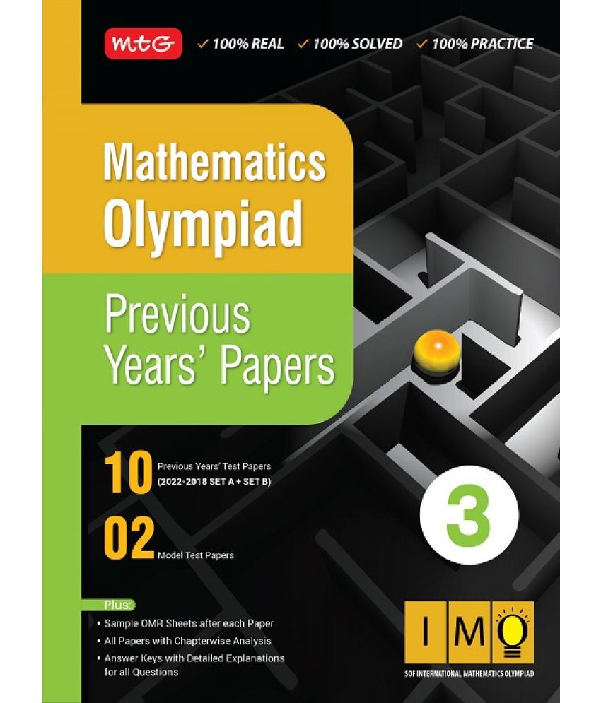     			Class 3 Mathematics Olympiad Previous 5 Years Papers